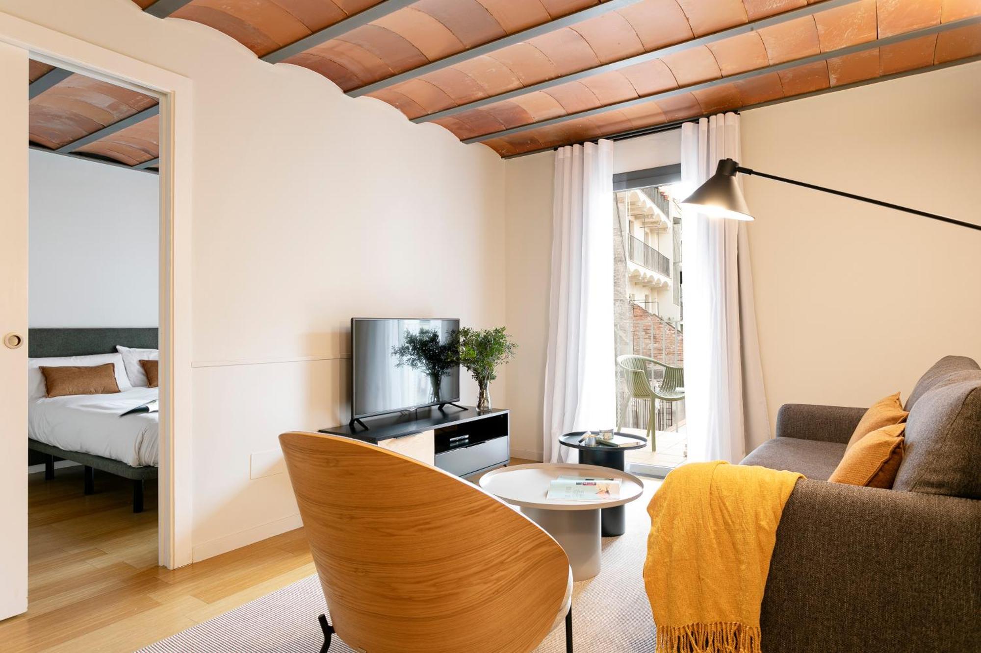 Aspasios Las Ramblas Apartments Barcelona Bilik gambar