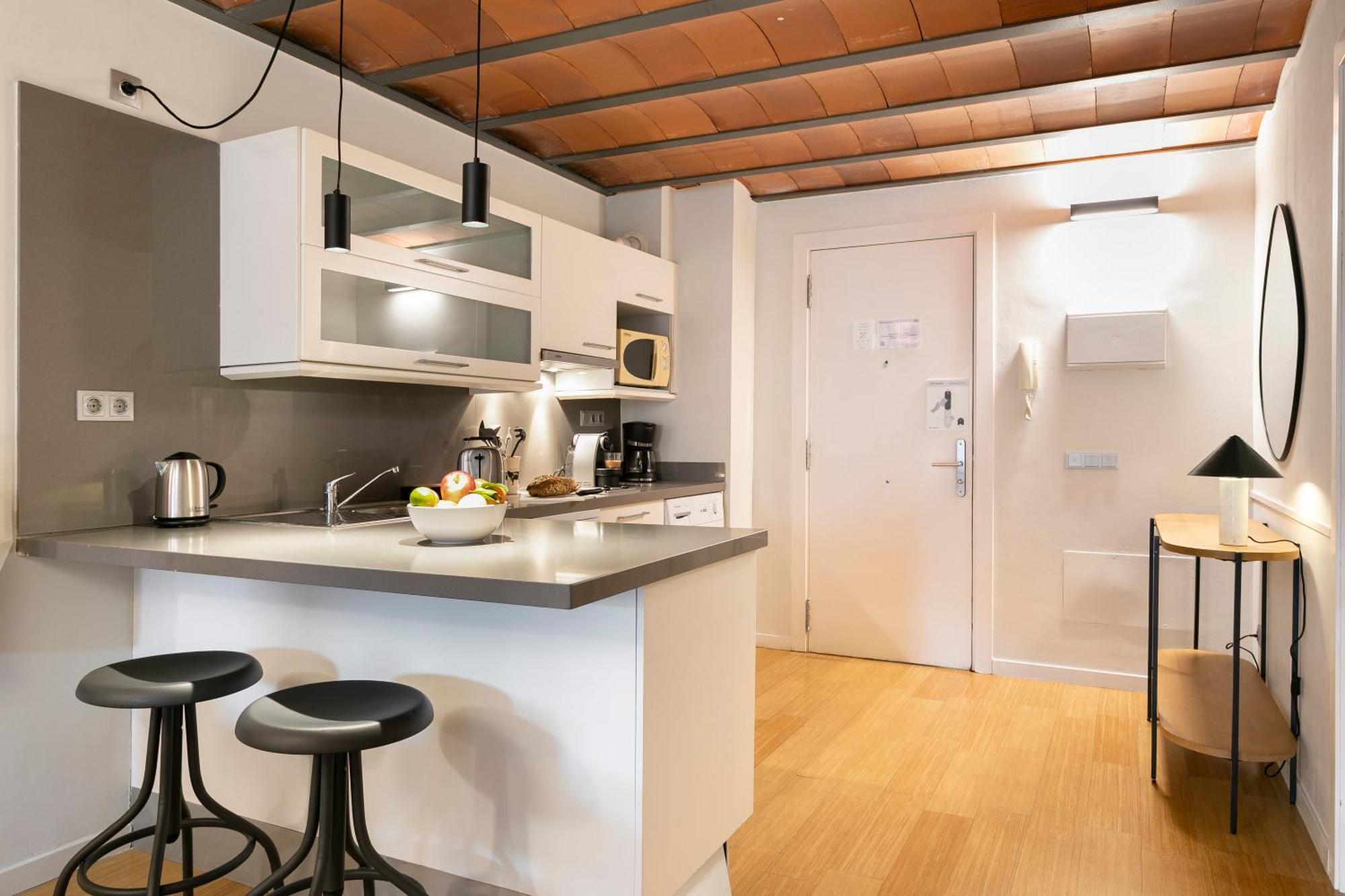 Aspasios Las Ramblas Apartments Barcelona Bilik gambar